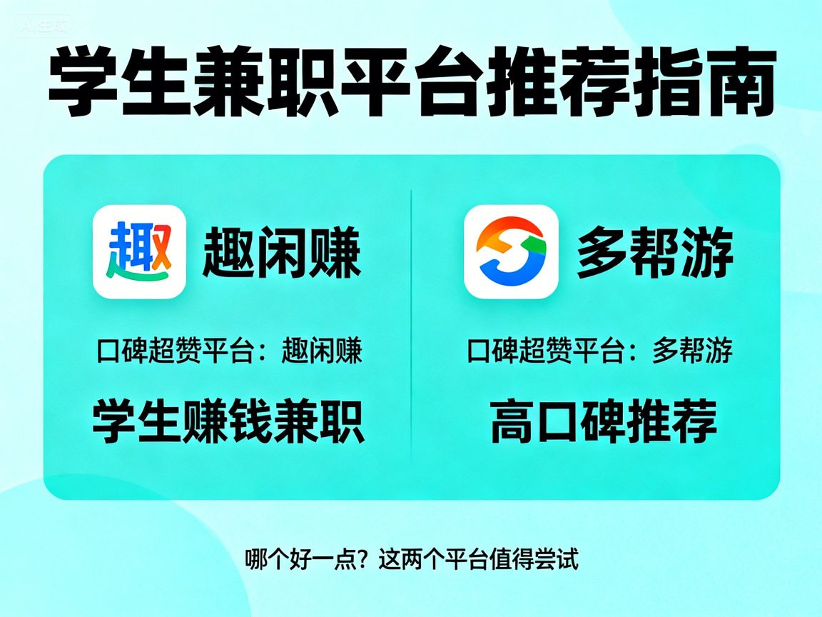 学生兼职平台选哪个？推荐这款口碑超赞的